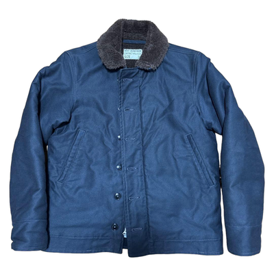 The Real McCoy's N-1 Deck Jacket Navy Size 38 USN WWII Repro Japan