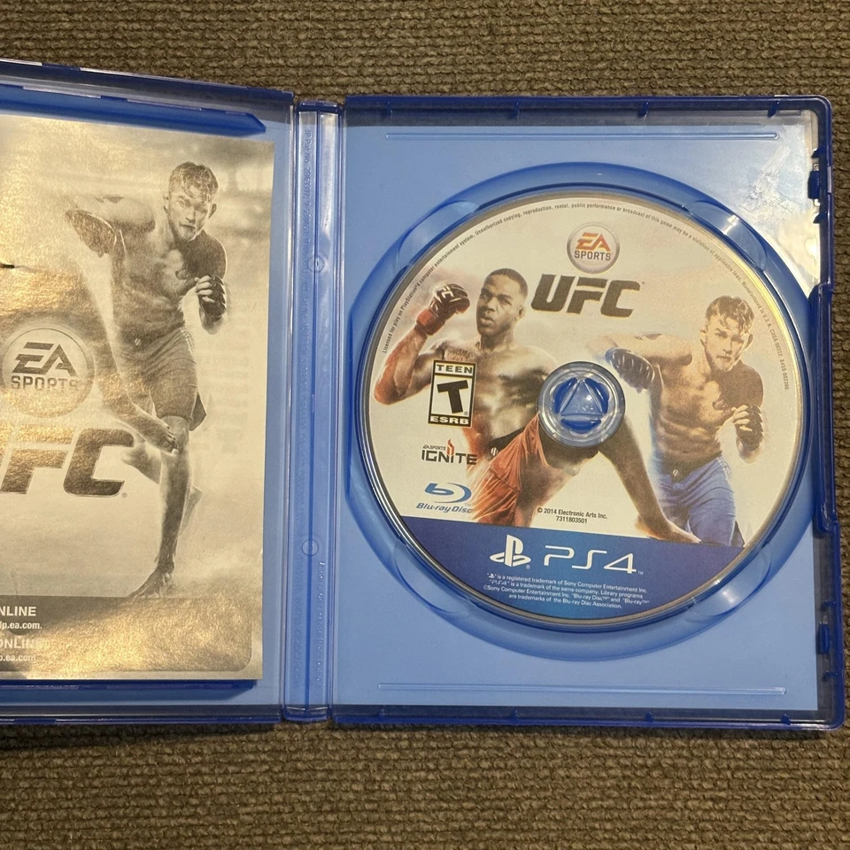 EA Sports UFC Sony PlayStation 4 PS4 Video Game Fighting Sports Complete T Teen - Image 3 of 3