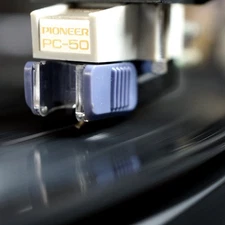 Tested Used Pioneer PC-50 Cartridge w/ New Pioneer PN-Q1 Nude Shibata Stylus