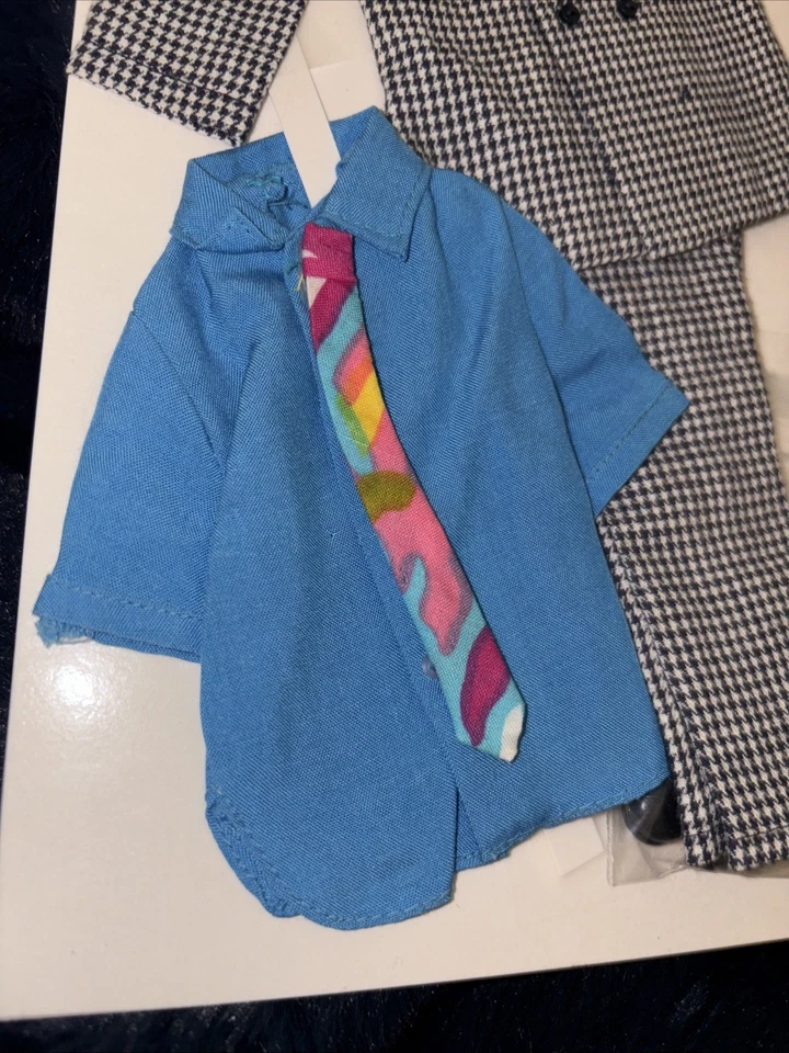 Vintage 1970 Barbie Ken Doll “Big Business” Clothing Set Complete #1434 Mattel - image 2 of 4