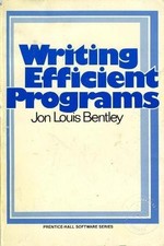 Writing Efficient Programmes (Prentice..., Be...