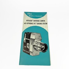 Bell Howell Autoload Cartridge Camera Optronic Eye Sensing System Vintage B H