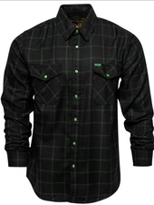 Dixxon Flannel CTRL-ALT-DEL Flannel. Men's X-LARGE - New In Bag With Tags. 
