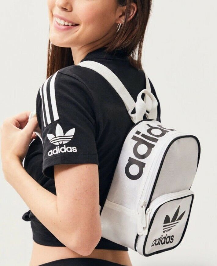 adidas Originals Santiago Mini Backpack White/Black, Travel/Sports