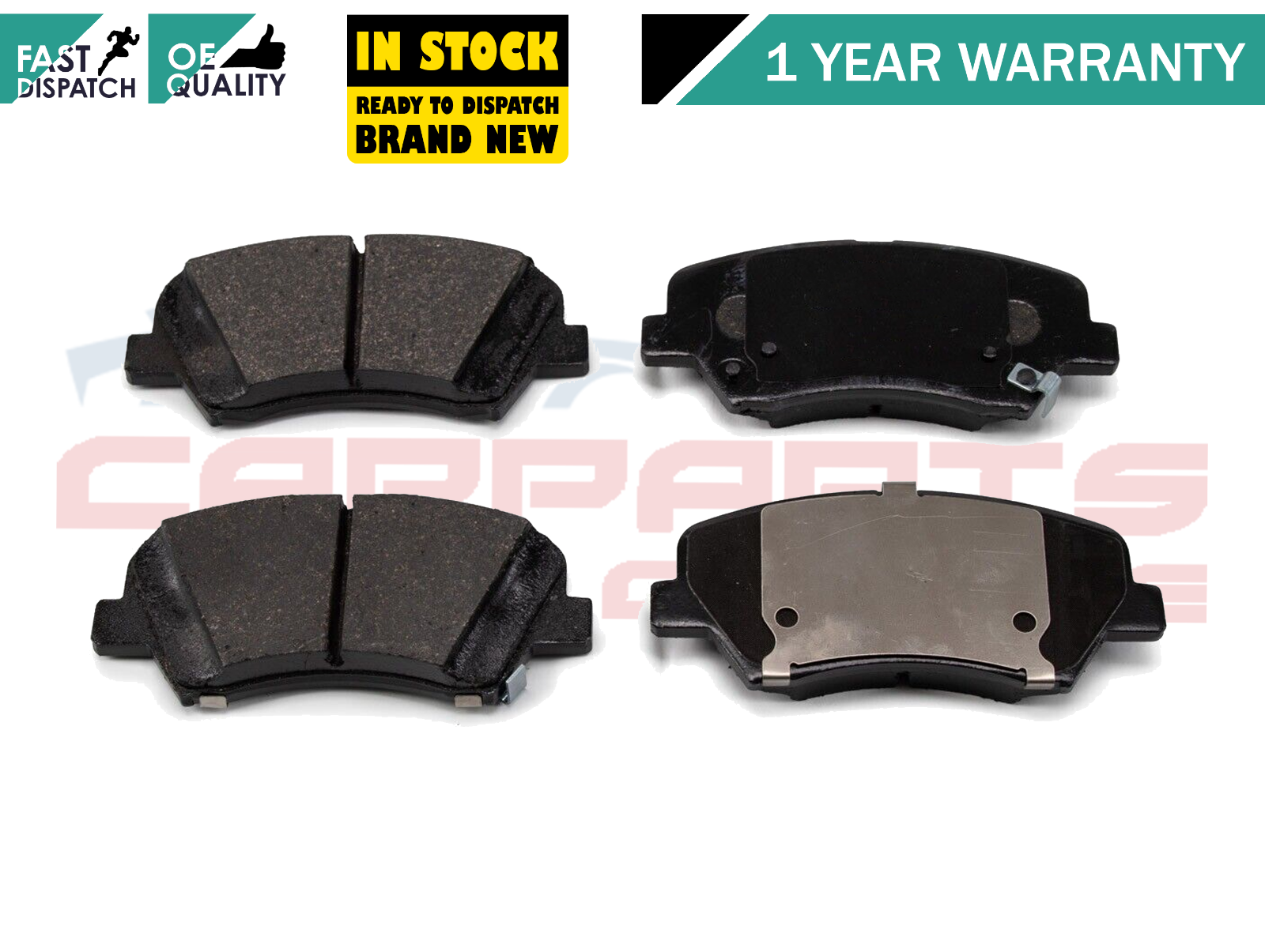 FRONT BRAKE PADS SET FITS HYUNDAI I30 KIA CEED 1.0 1.4 CRDI 1.6 ...