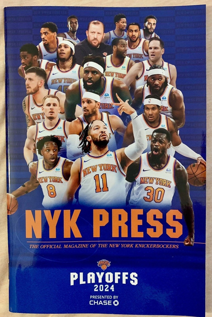 Knicks 2024 2024 Knicks Jersey Patch Deal Signed For Experience Abu