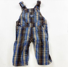 OshKosh Overalls 3 Months Plaid