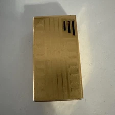 VINTAGE ELECTRONIC GAS LIGHTER ''WIN'' MARK V-GOLD PLATED-1970's. JAPAN-untested