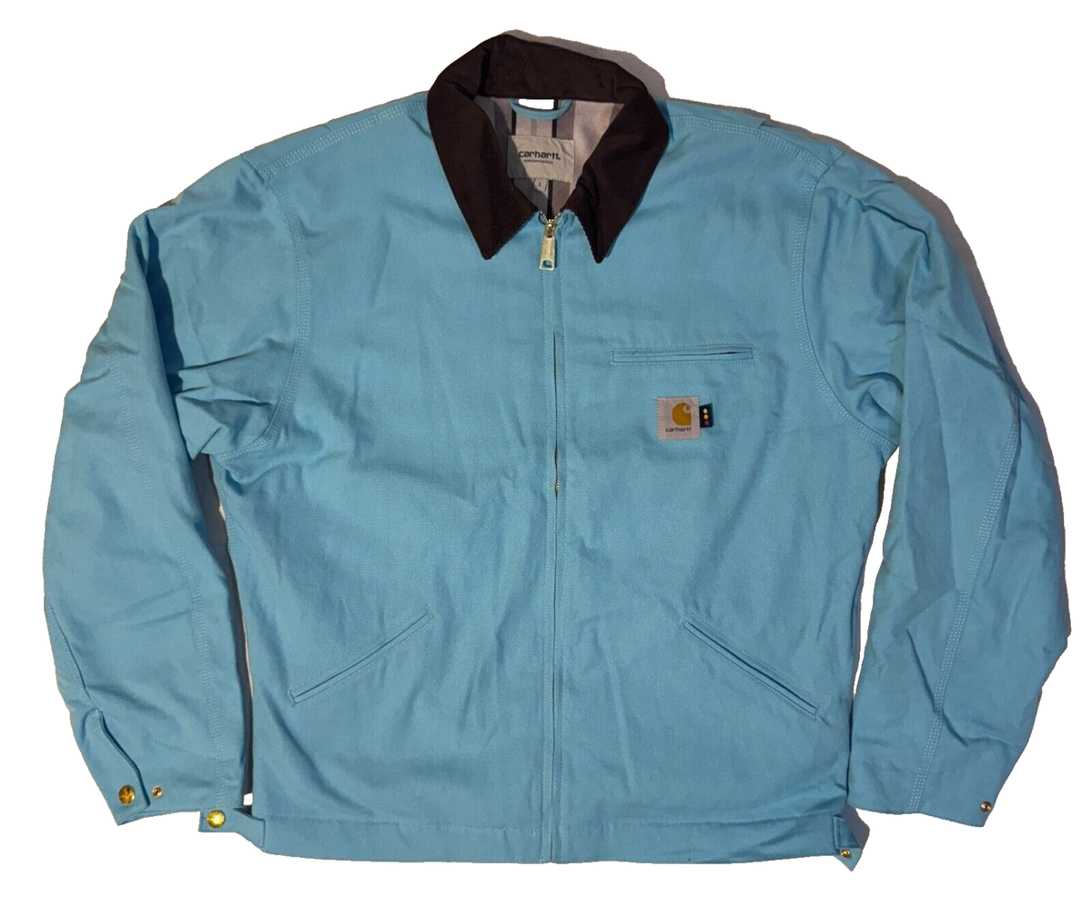 carhartt WIP デトロイトジャケットIAB Studio Carhartt WIP x IAB Studio Detroit Jacket Milky Blue Large | eBay
