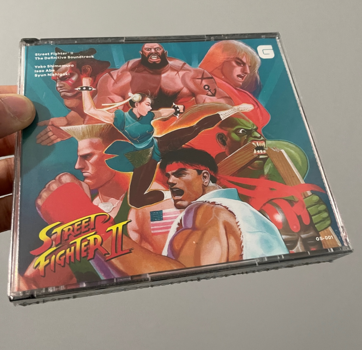 Street Fighter II Definitive Soundtrack 3CD Set Yoko