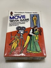 Vintage Prof. Hoyle s Series 1 Movie Pocket Trivia Card Game 1984 7030 Open Box