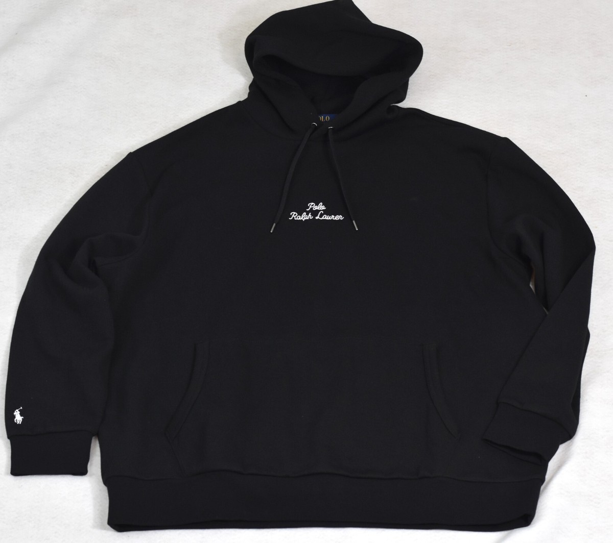 Polo Ralph Lauren Hoodie Double Knit Logo 3XB 3X Big NWT | eBay