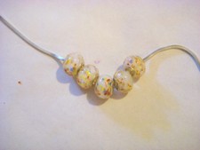 MURANO GLASS BEADS FOR BRACELETS OR PENDANTS A124