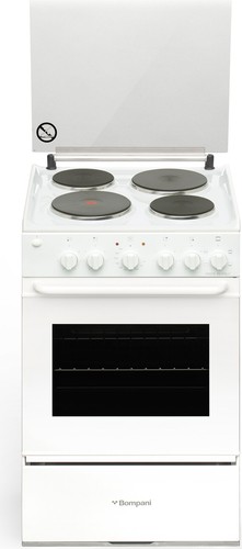 Bompani Cucina Elettrica 4 piastre Forno Elettrico 50x50 cm Bianco BI550DC/E  | eBay