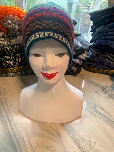 Gorros para mujer 100 % alpaca peruana pura - Imagen 16 de 16