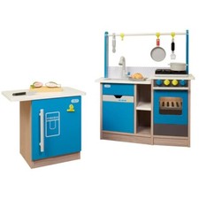 Little Tikes Real Wood Kitchen With Island-Brand New In Box