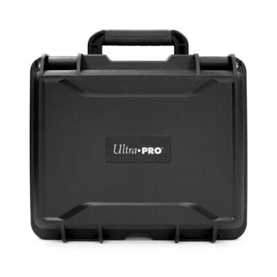 ultrapro graded card case Ultra Pro Graded Card Box Clear Flip Top Storage Box Holds Beckett PSA Slabs