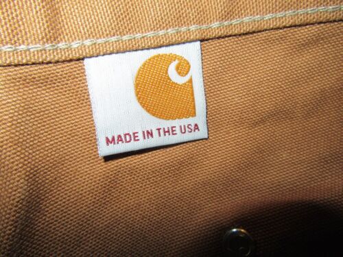 21P/PANTALON DE MENUISIER MARRON VINTAGE CARHARTT DOUBLE GENOU NEUF SANS ÉTIQUETTE TOILE DE CANARD/33X29,5 liquidation !