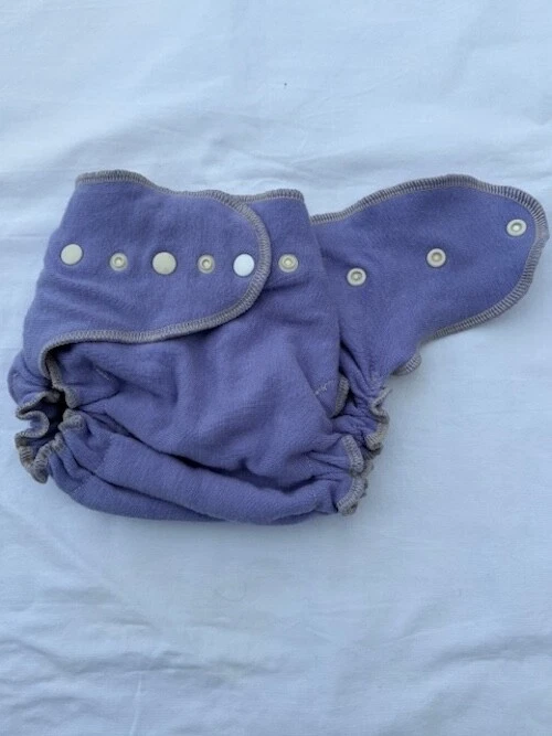Cubierta de jersey de lana perwinkle Ex-grande Loveybums. Ajuste 28-40 libras Foto 3 de 3