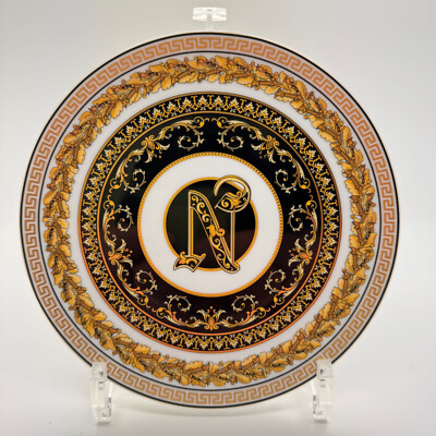 Rosenthal VERSACE Virtus Alphabet BROTTELLER 17 cm Buchstabe N Neu und OVP