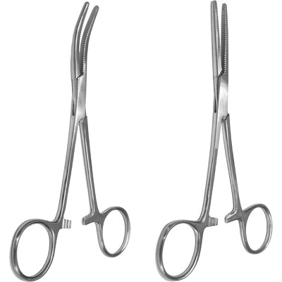 klemmen n, Pean,14,16,18, 20,22,24,26,30,oder 40cm  gerade oder gebogen