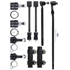 10Pcs For 1985-1994 Ford F-250 4x4 Front Tie Rod Drag Link Ball Joints Sway Bars