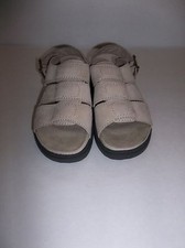 Women's Timberland 80352 Beige Leather Sandals US Size 5.5 M