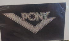 Pony - Metallic Sticker - BRAND NEW - SPORTS LOGO