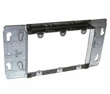 Raco 822 Electrical Box Cover,3-Gang,Blank