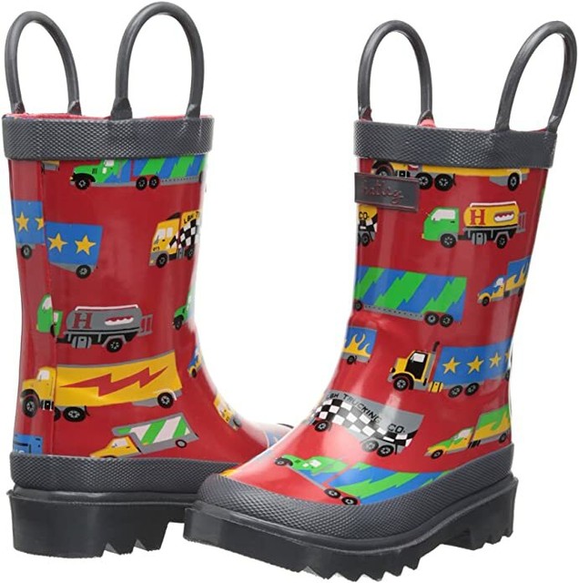 Hatley Little Boys' Big Rig Trucks Rain Boot 6 eBay