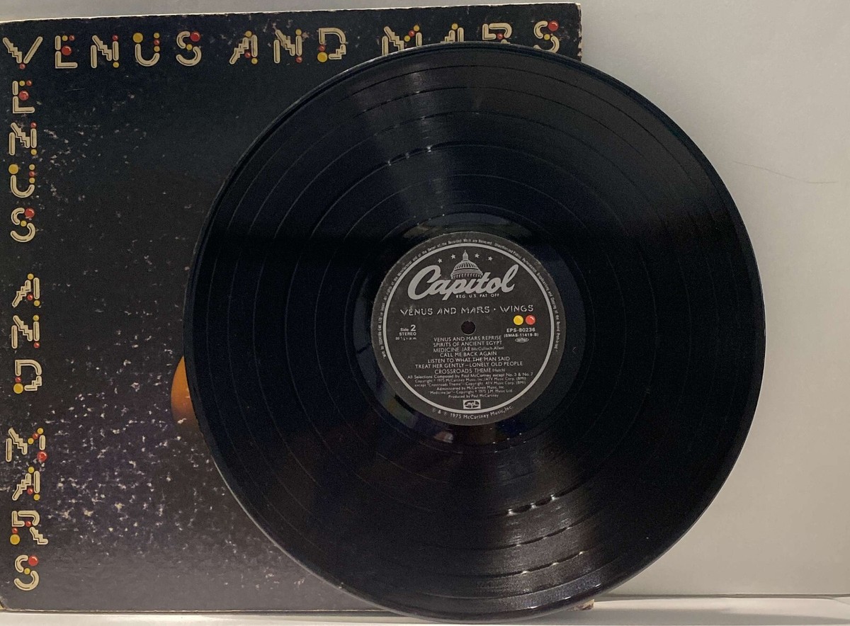 洋楽 LP VENUS AND MARS EPS-80236 LLD541 Paul McCartney & Wings