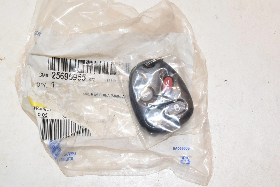 Nuevo de Lote Antiguo GM OEM 04-06 Chevy SSR 01-04 Corvette Transmisor Remoto - 25695955 - B2-134 Foto 2 de 3