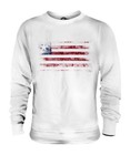 LIBERIA DISTRESSED FLAG UNISEX SWEATER TOP LIBERIAN SHIRT FOOTBALL JERSEY GIFT