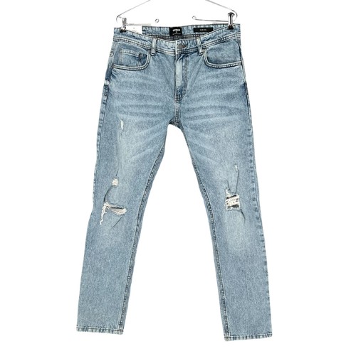 Cotton:On Men's 32 Jeans Slim Fit Acid 