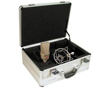 Neumann Tlm103 Studio Set Mic Microphone W/ Case & Ea1 Shockmount (nickel)