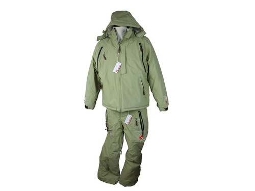 Phiokka - Completo da sci/snowboard pantaloni e giacca colore verde chiaro  | eBay