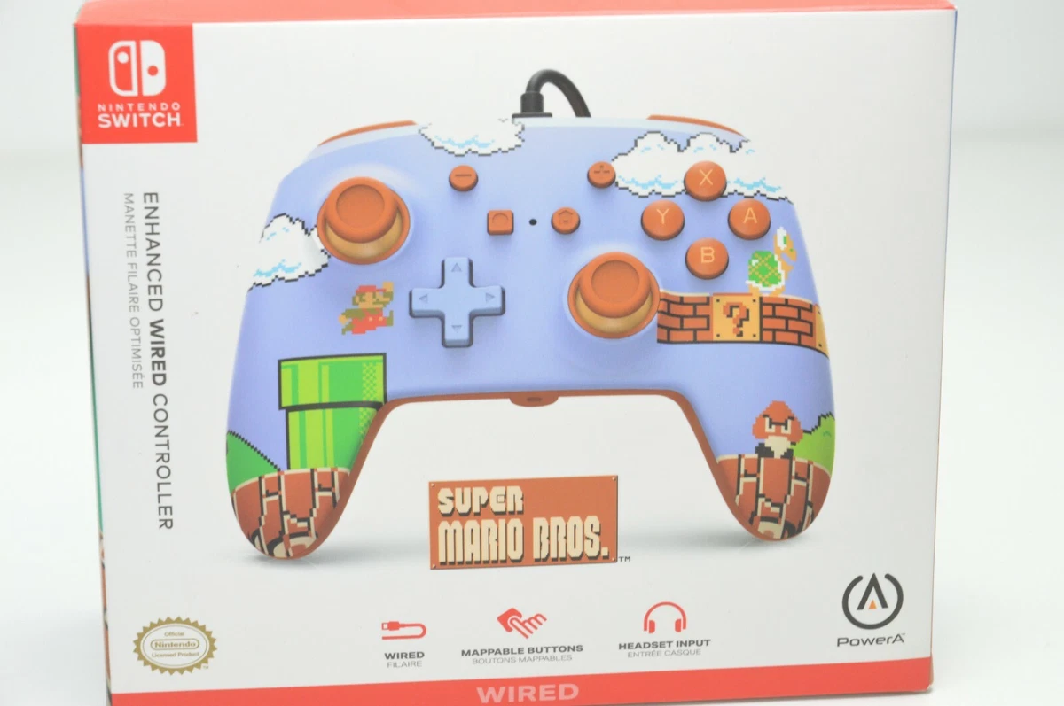 PowerA Enhanced Wired Controller for Nintendo Switch - Super Mario