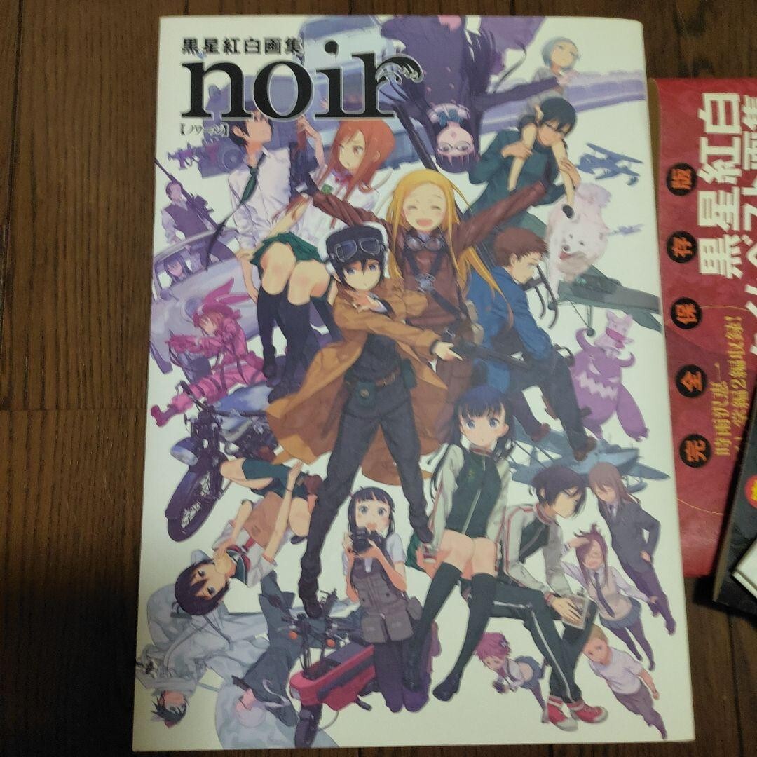 Kuroboshi Kouhaku Art Works Book noir & rouge & blanc World