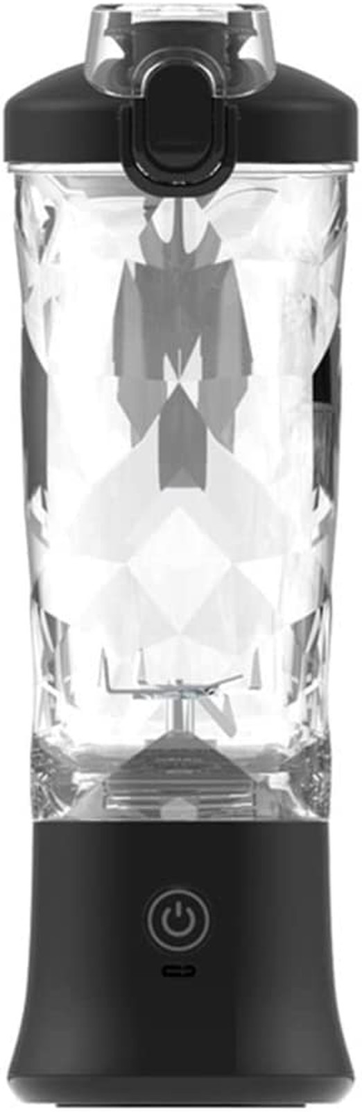 Frullatore Portatile 600ml: Mini Mixer 6 Lame USB per Shakes Proteici