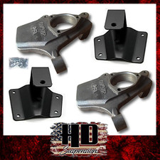 HD Suspension 1999-2006 Silverado Sierra 2"/2" Drop Spindles Hangers Made in USA
