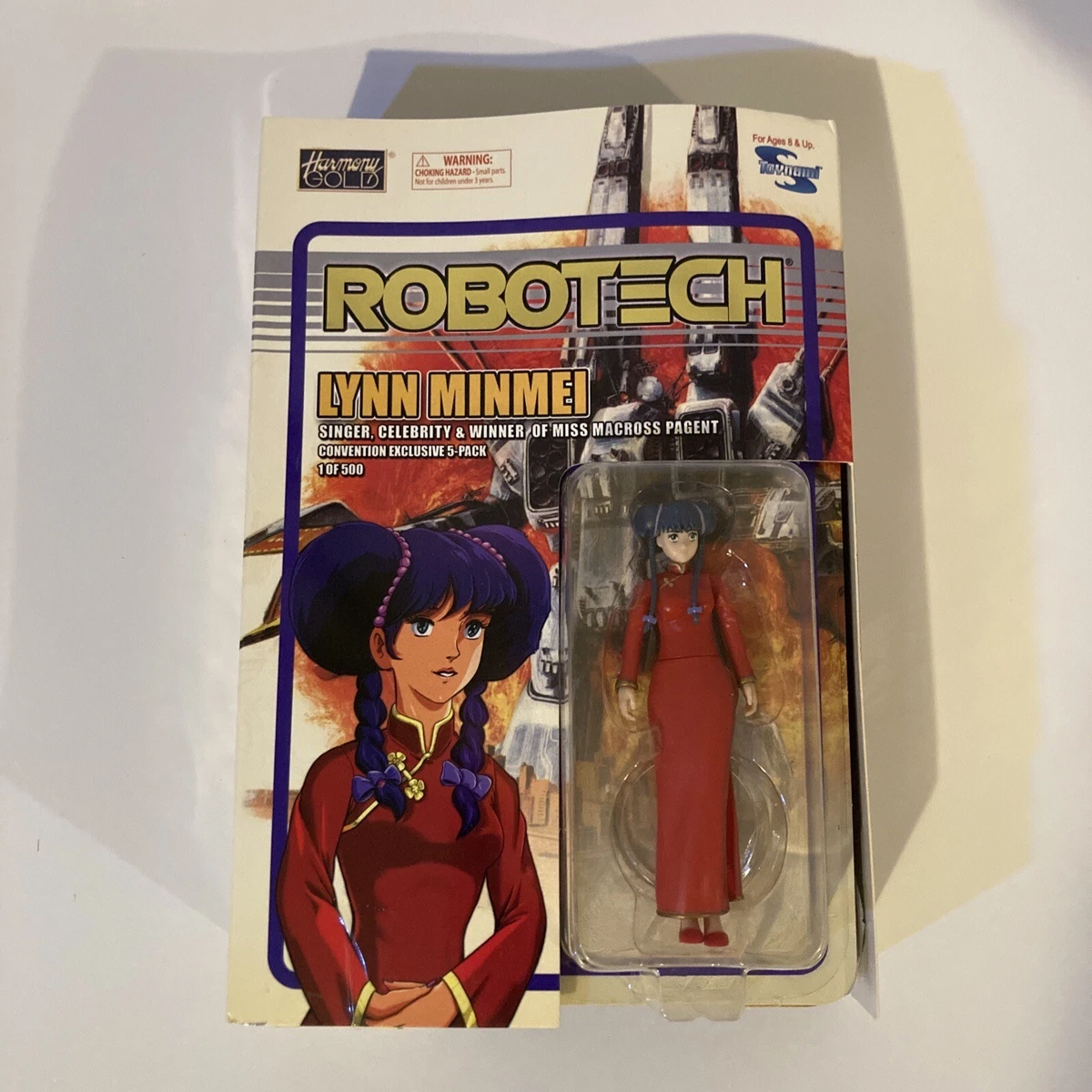 Robotech Action Figure 5 Pack with Lynn Minmei figure 2018 SDCC