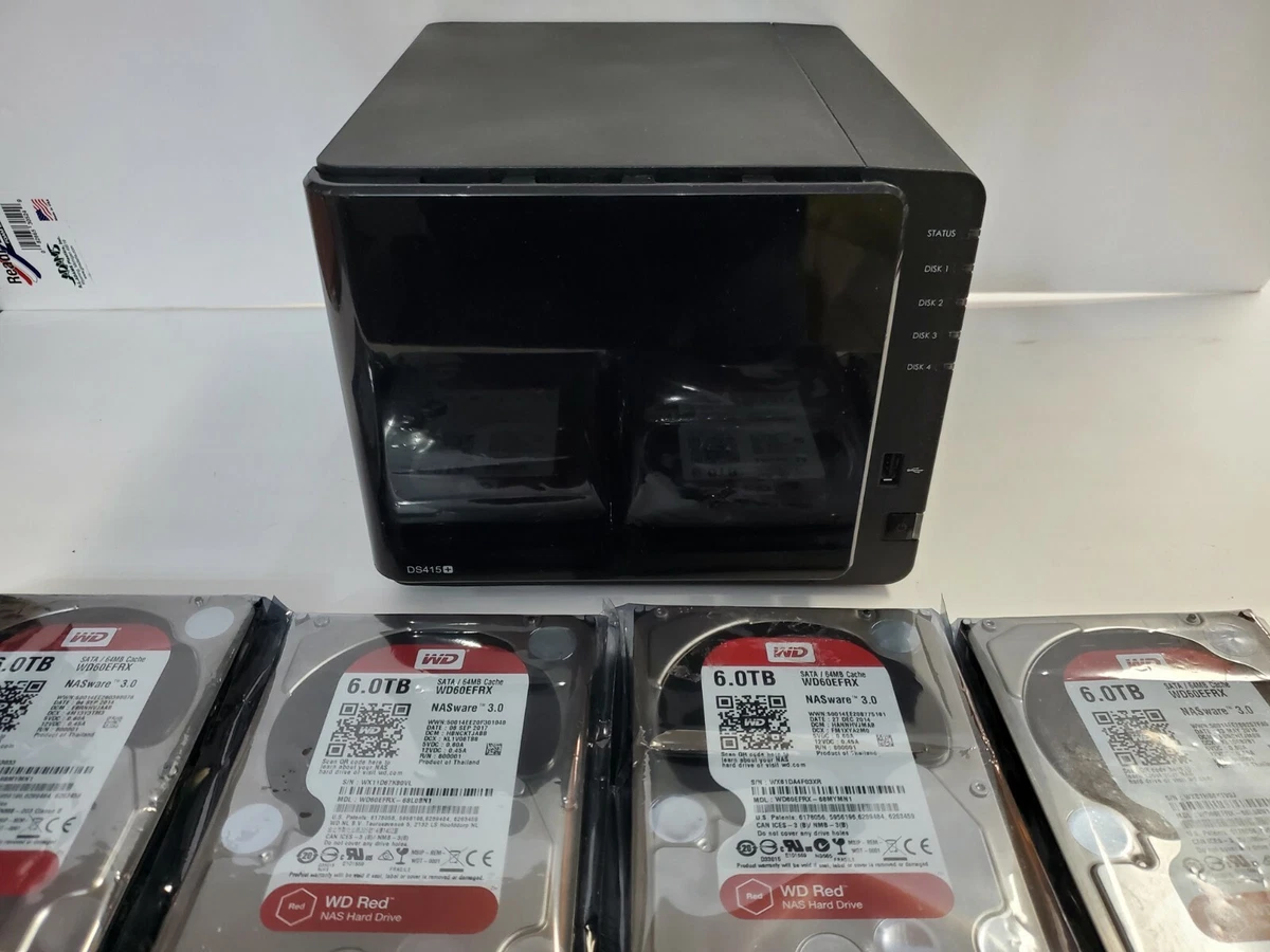 Synology 6 TB Storage Capacity Network Attached Storage for sale 