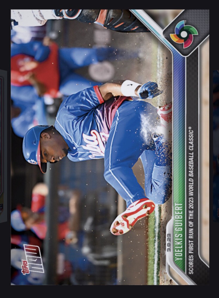 2023 TOPPS NOW World Baseball Classic-YOELKIS GUIBERT (Topps Bunt digital Card
