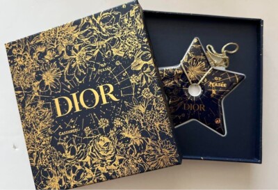 Dior Ceramic Star Charm Novelty Christmas Ornament 2022 Limited