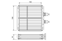 Valeo 811508 WäRmetauscher, Innenraumheizung FüR MERCEDES-BENZ