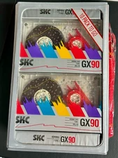 SKC GX 90 Type I  Blank Audio Cassette Tapes - Ten (10) Pack in NEW SEALED Case