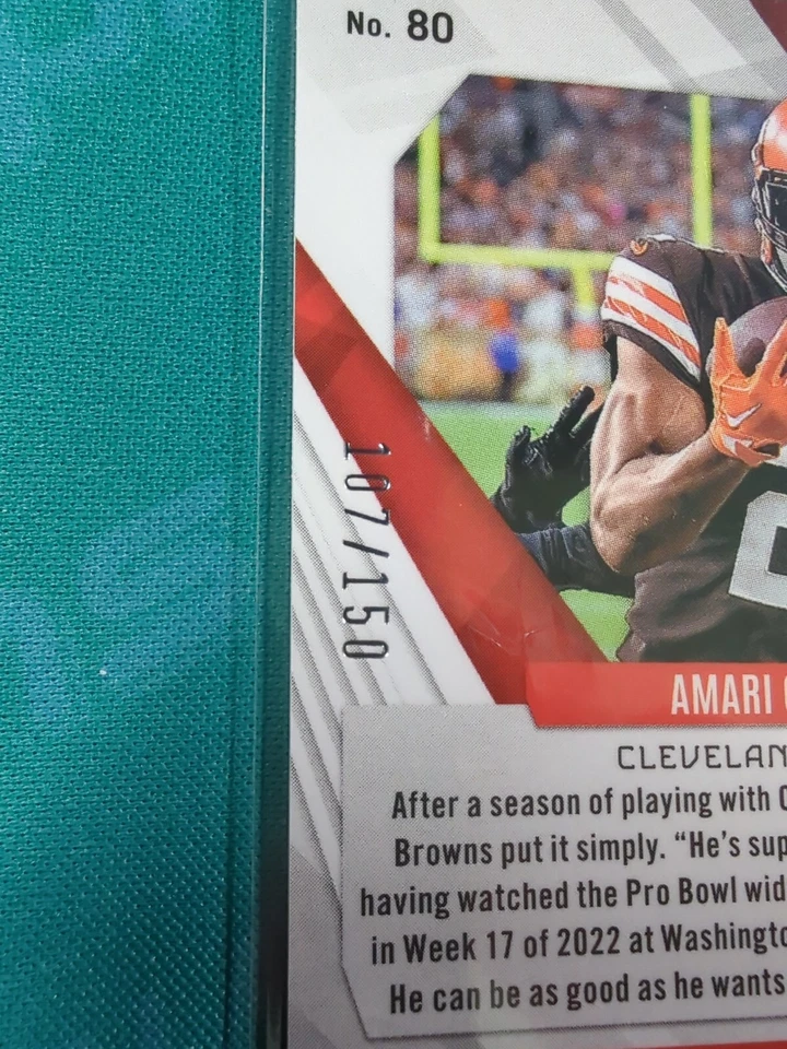 2023 Phoenix Amari Cooper Red Lava 107/150 SSP Buffalo Bills!!! - Image 3 of 3