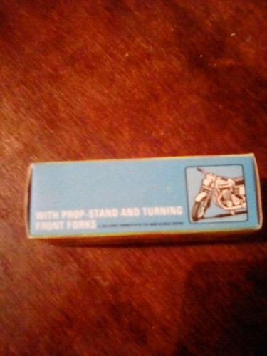 1974 MATCHBOX HONDARORA NEW 18 LENSEY MOTORCYCLE IN BOX RARE MIP MIP - Picture 2 of 9