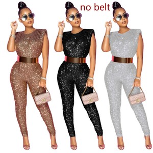 sequin bodycon jumpsuit