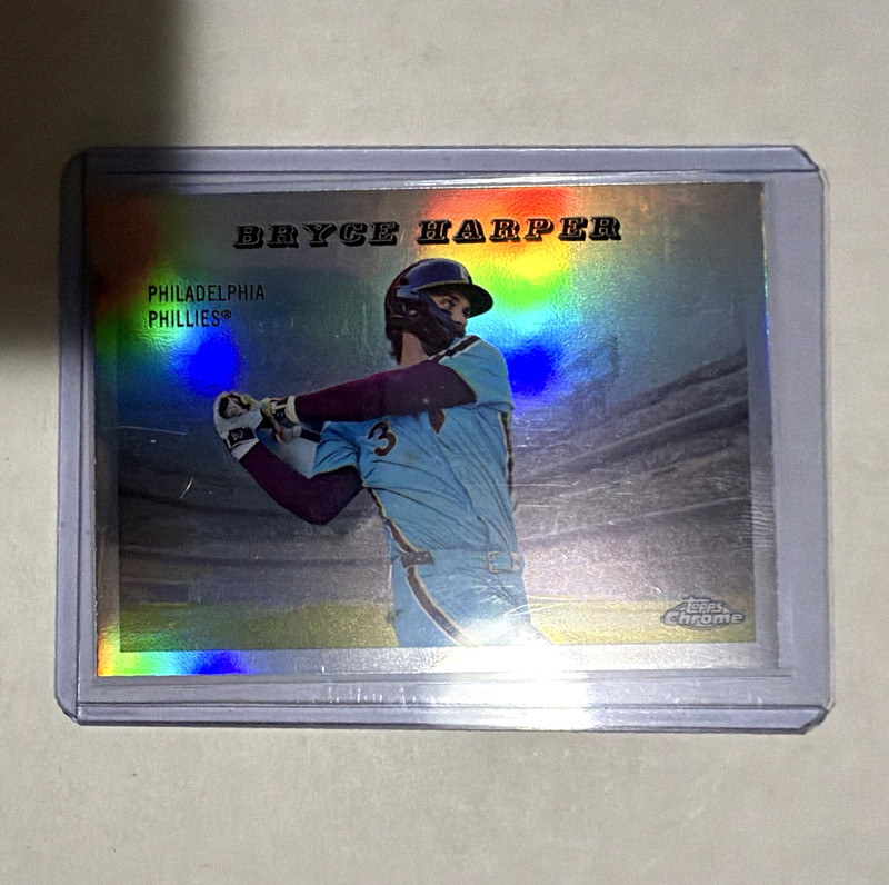 Topps 2023 Topps Chrome Bryce Harper Philadelphia Phillies 55 Bowman #55RS-20